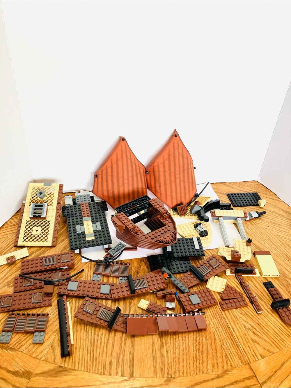 Lego Star Wars 6210 Jabba’s Sail Barge Parts & Pieces Lot Incomplete Read
